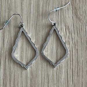 Kendra Scott Sophia Silver Drop Earrings